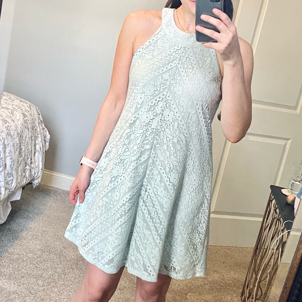 Mint Green Cocktail Dress